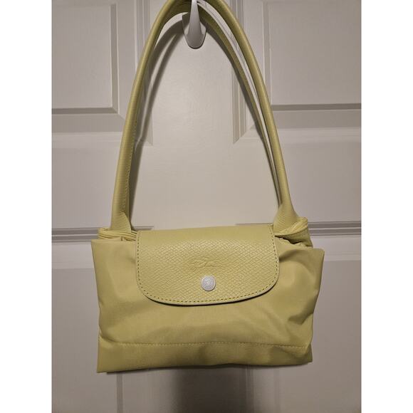LONGCHAMP Le Pliage Club Yellow Foldable Tote Bag Large - Picture 9 of 9